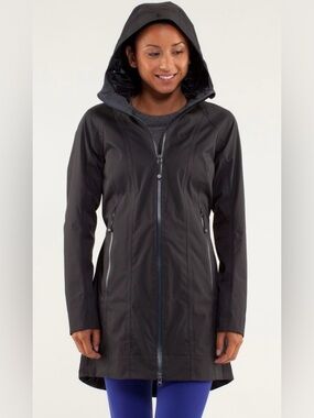 Lululemon Long Rain Jacket